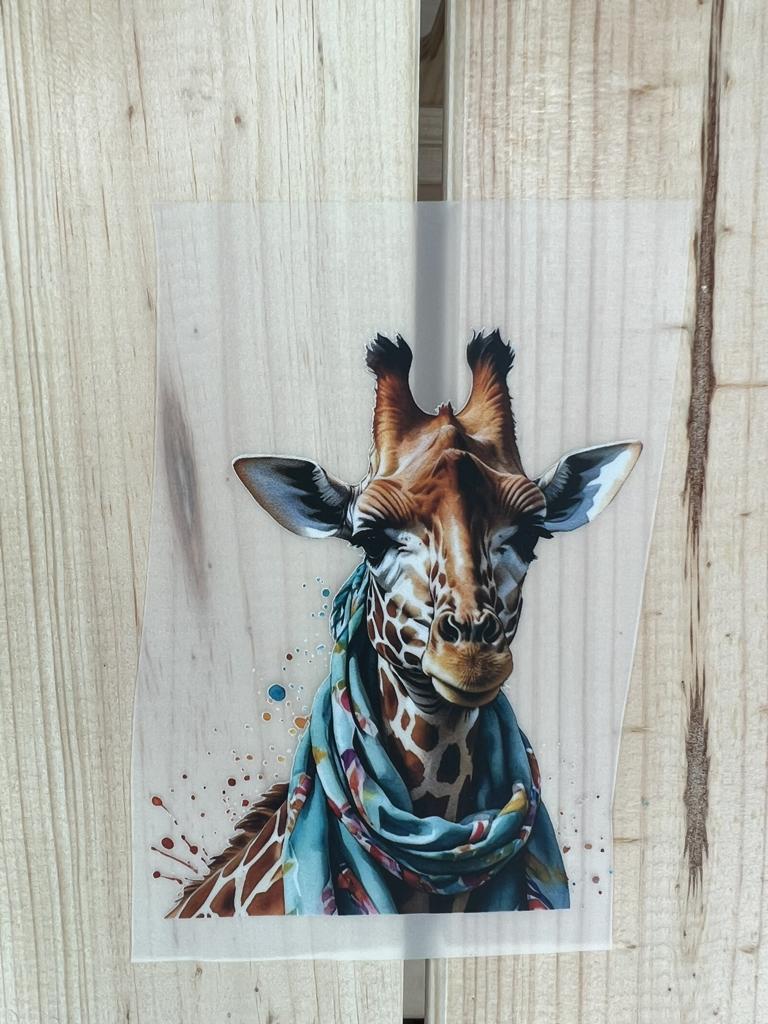 Bügelbild Giraffe