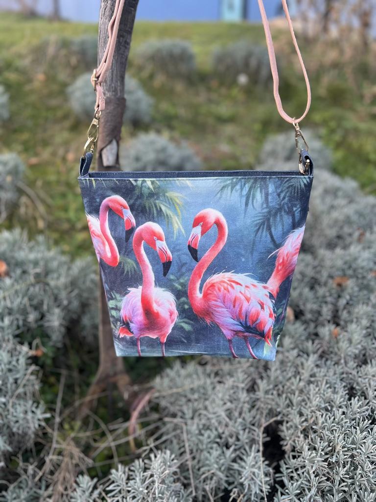 La'Simple Taschenschnittmuste das Flamingo